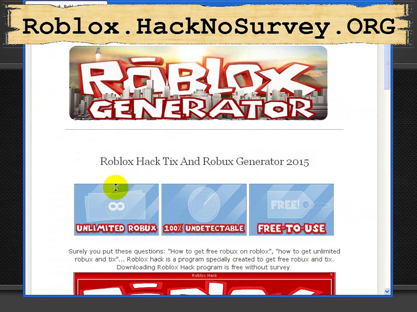 roblox robux generator v1.0
